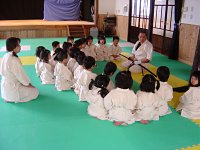 森藤明最高師範には、当園「武道教室」でも御指導を頂いております。